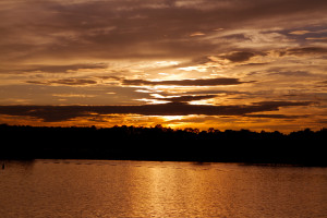 Sunset in Orlando Florida